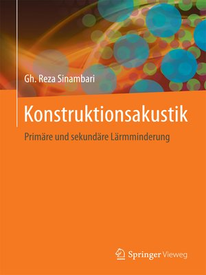 cover image of Konstruktionsakustik